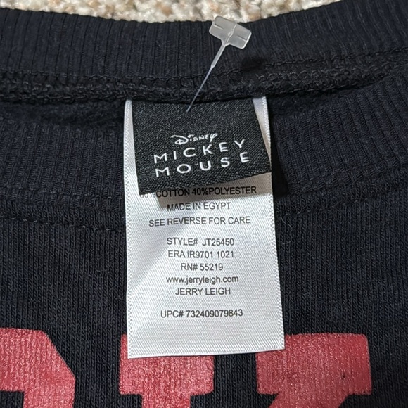 Disney Mickey Mouse Black SweatShirt - Picture 3 of 3